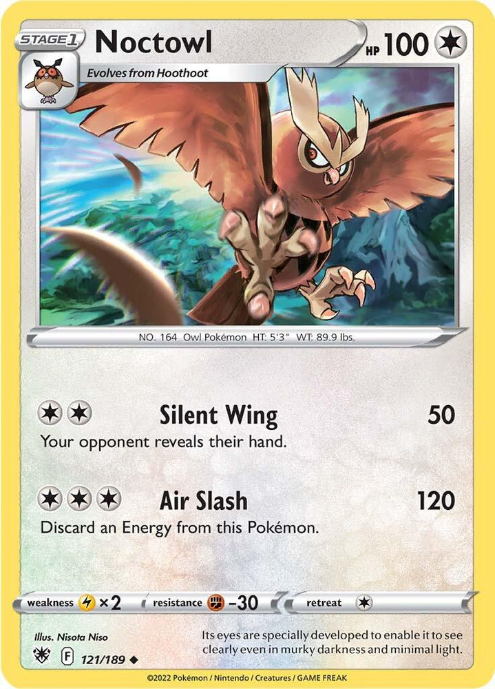Noctowl (121/189) [Sword & Shield: Astral Radiance] (Online Only)