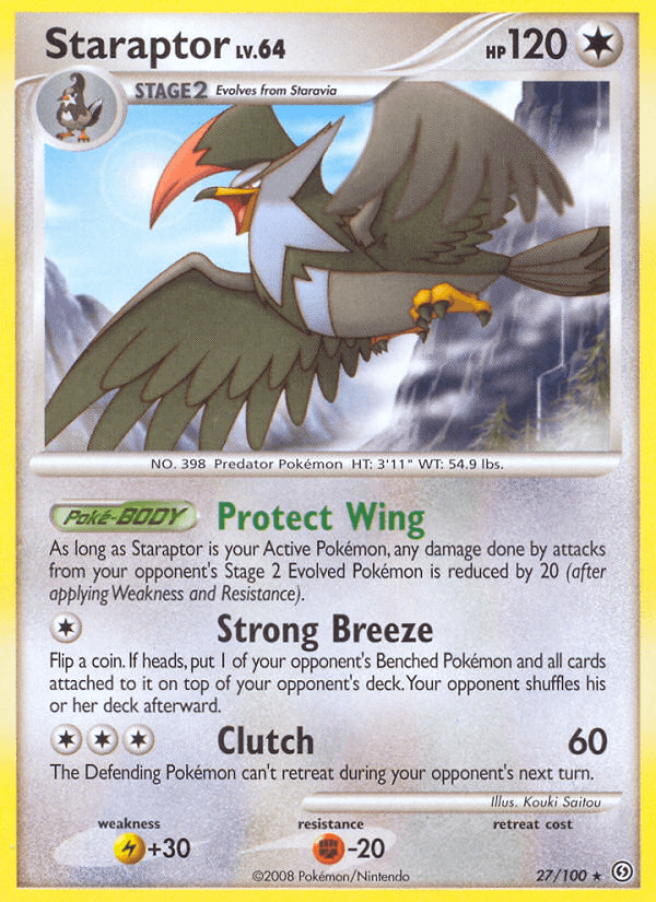 Staraptor (27/100) [Diamond & Pearl: Stormfront] (Online Only)