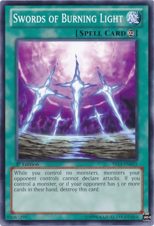 Swords of Burning Light [YS13-EN021] Common (ONLINE ORDER ONLY)