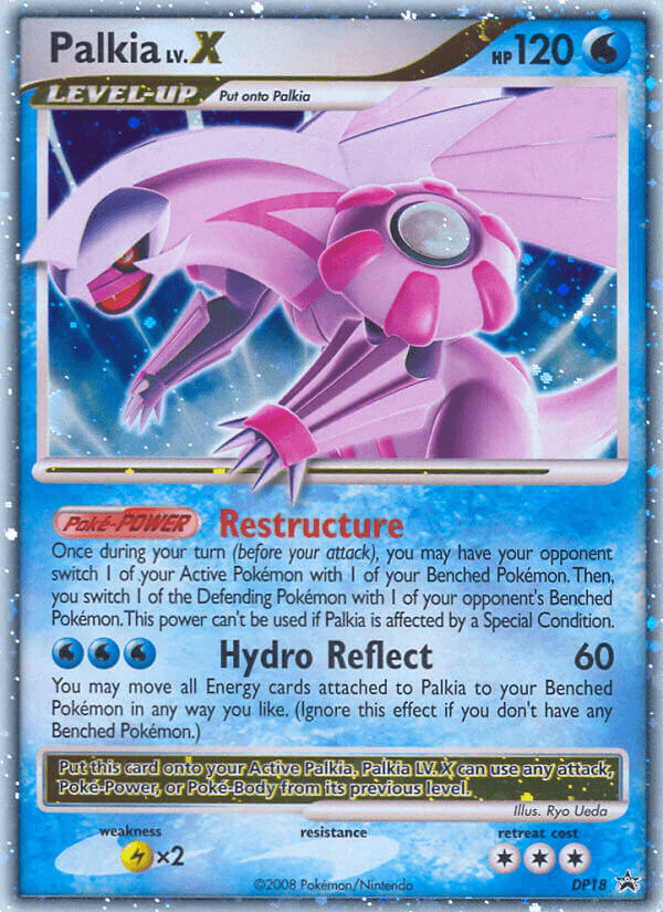 Palkia LV.X (DP18) [Diamond & Pearl: Black Star Promos] (Online Only)