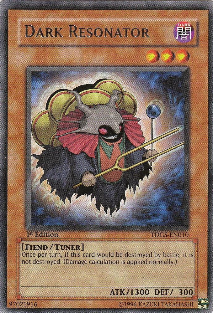 Dark Resonator [TDGS-EN010] Rare (ONLINE ORDER ONLY)