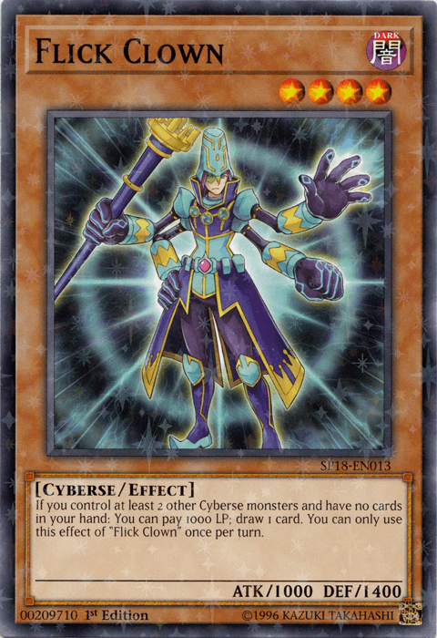 Flick Clown [SP18-EN013] Starfoil Rare (ONLINE ORDER ONLY)