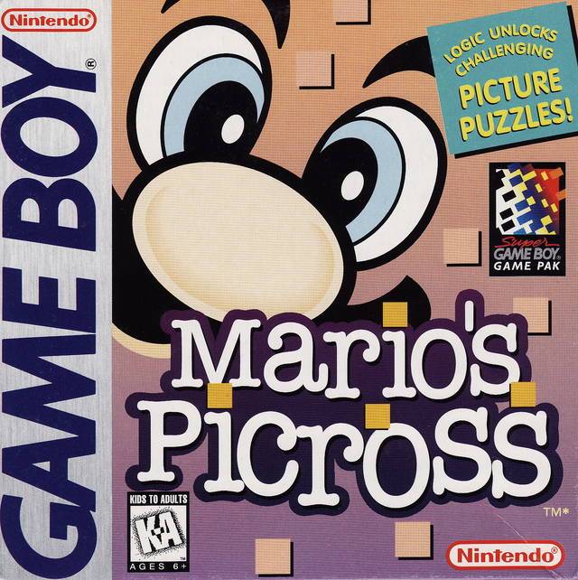 Mario's Picross (Gameboy) (ONLINE ORDER ONLY)