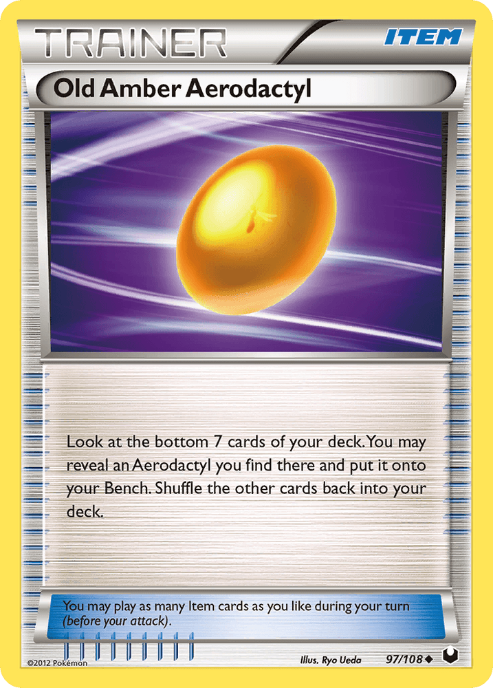 Old Amber Aerodactyl (97/108) [Black & White: Dark Explorers] (Online Only)