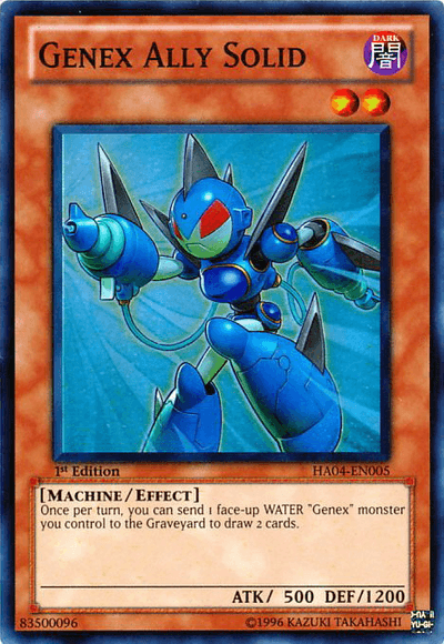 Genex Ally Solid [HA04-EN005] Super Rare (ONLINE ORDER ONLY)