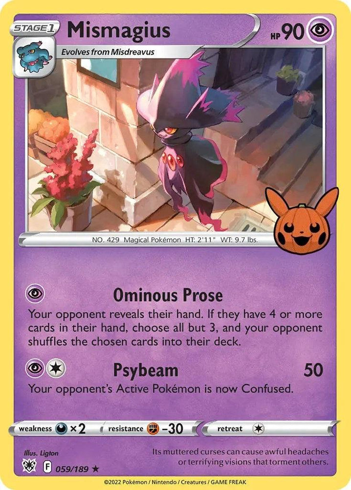 Mismagius (059/189) [Trick or Trade] (Online Only)