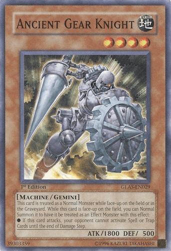Ancient Gear Knight [GLAS-EN029] Common (ONLINE ORDER ONLY)