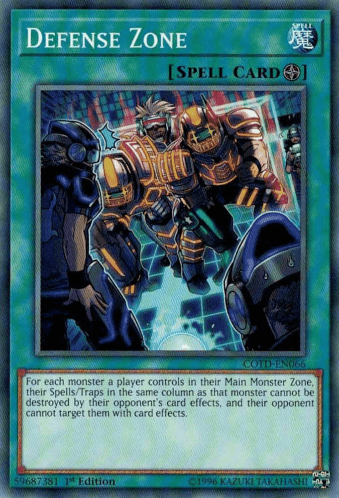 Defense Zone [COTD-EN066] Short Print (ONLINE ORDER ONLY)