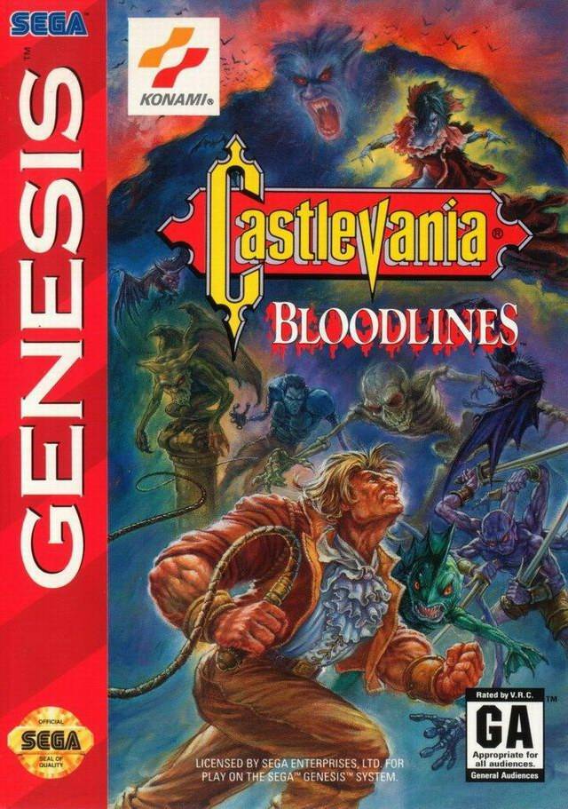 Castlevania: Bloodlines (Reproduction) (Sega Genesis) (ONLINE ORDER ONLY)