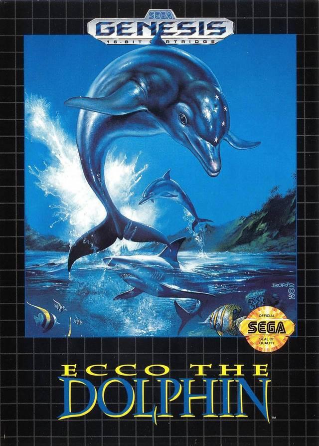 Ecco The Dolphin (Sega Genesis) (ONLINE ORDER ONLY)