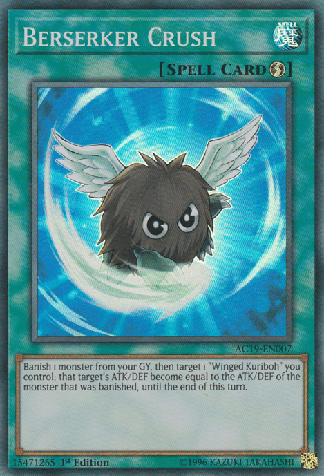 Berserker Crush [AC19-EN007] Super Rare (ONLINE ORDER ONLY)