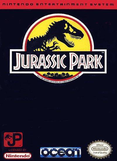 Jurassic Park With Box (Nintendo NES) (Online Only)