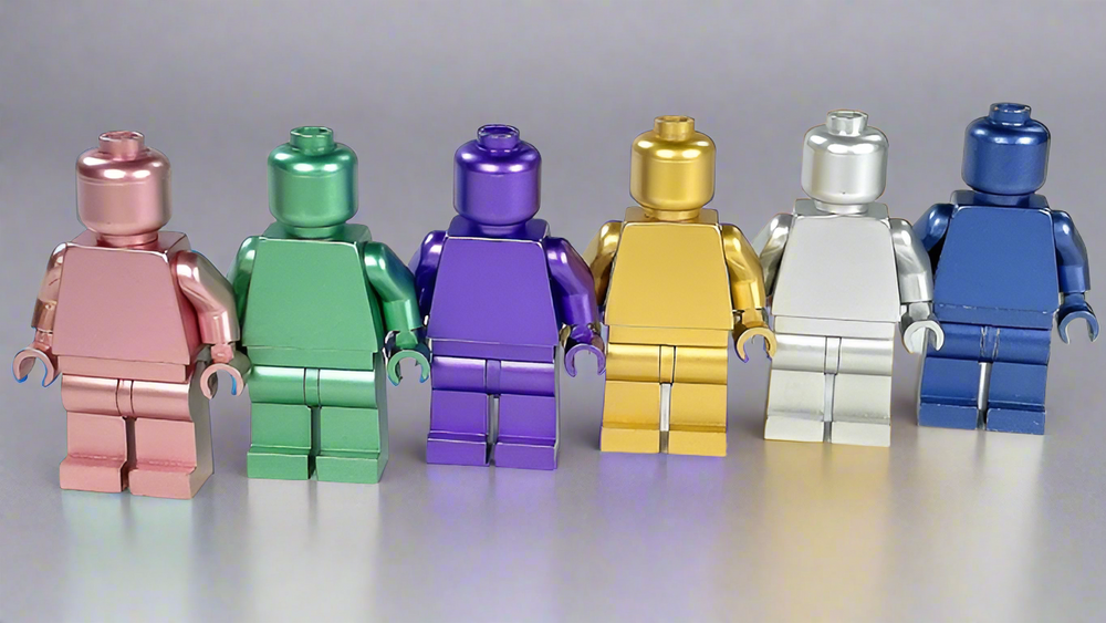 Monochrome Metallic Minifigure (ONLINE ORDER ONLY)