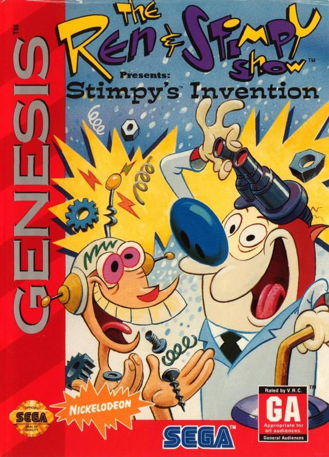 Ren and Stimpy Stimpy's Invention (Sega Genesis) (ONLINE ORDER ONLY)