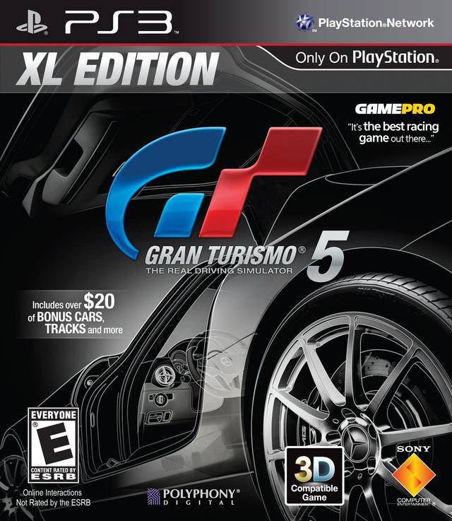 Gran Turismo 5 XL Edition (Playstation 3) (Online Order Only)