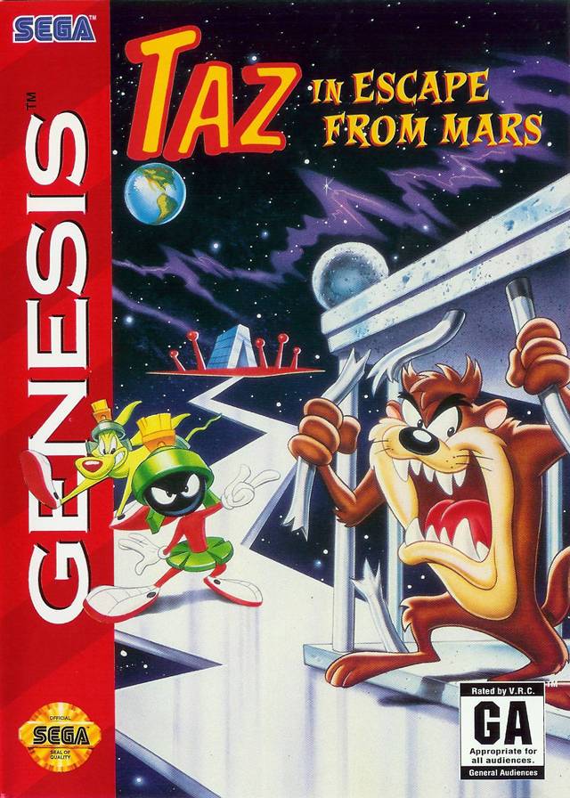 Taz in Escape from Mars (Sega Genesis) (ONLINE ORDER ONLY)