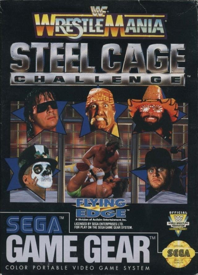 WWF Wrestlemania Steel Cage Challenge (Sega Game Gear) (ONLINE ORDER ONLY)