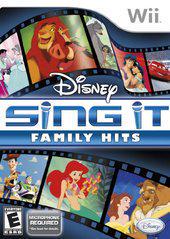 Disney Sing It: Family Hits - Wii (ONLINE ORDER ONLY)