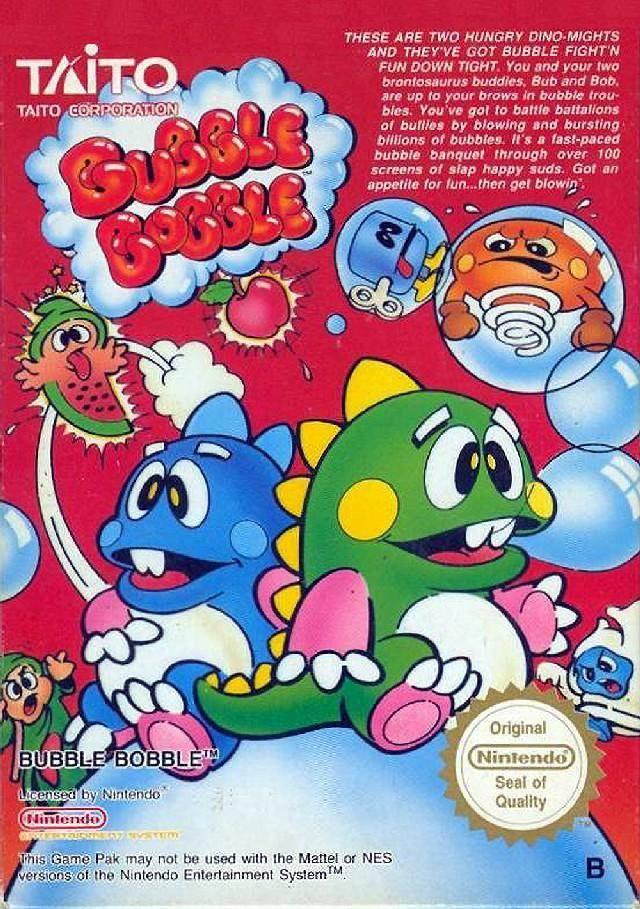 Bubble Bobble (Nintendo NES) (Online Only)