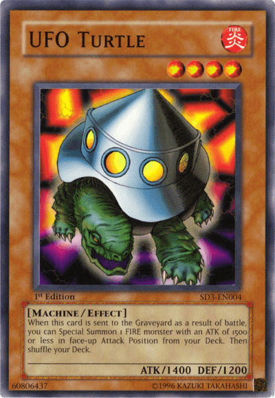 UFO Turtle [SD3-EN004] Common (ONLINE ORDER ONLY)