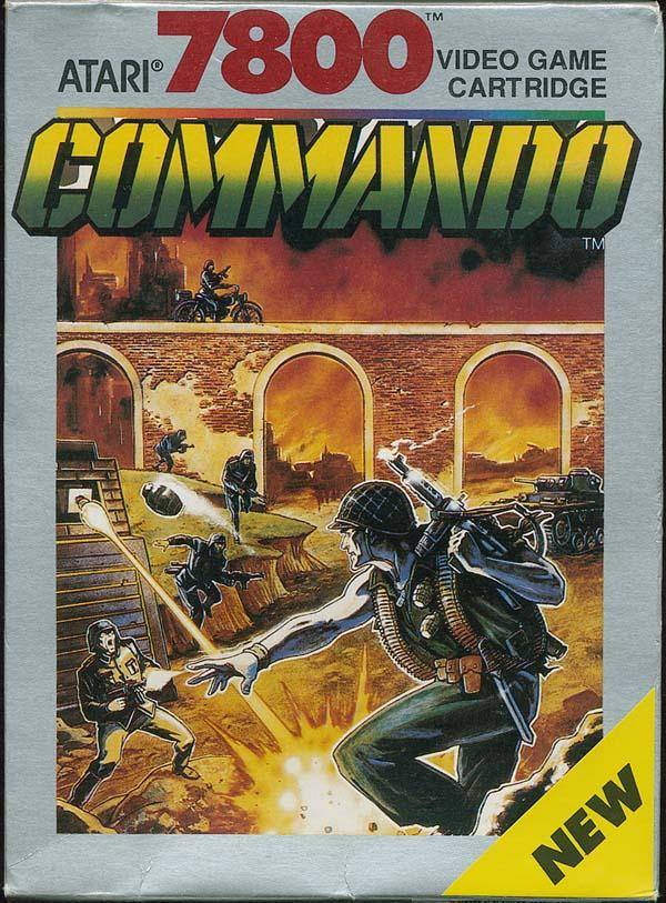 Commando (Atari 7800) (Online Order Only)
