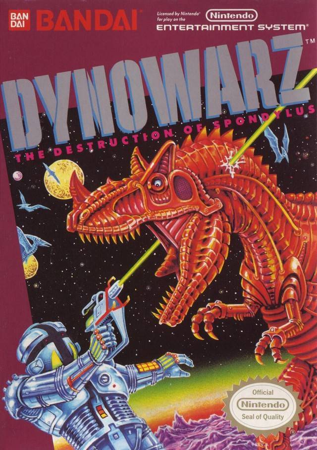 Dynowarz The Destruction of Spondylus (Nintendo NES) (Online Order Only)