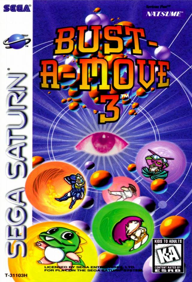 Bust-A-Move 3 (Sega Saturn) (ONLINE ORDER ONLY)