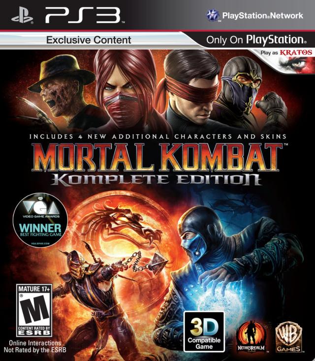 Mortal Kombat Komplete Edition (Playstation 3) (Online Order Only)