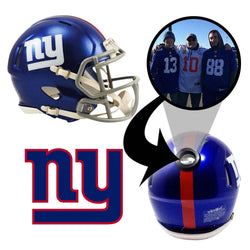 New York Giants NFL Mini Helmet - Picture Inside (Online Order Only) (ONLINE ORDER ONLY)