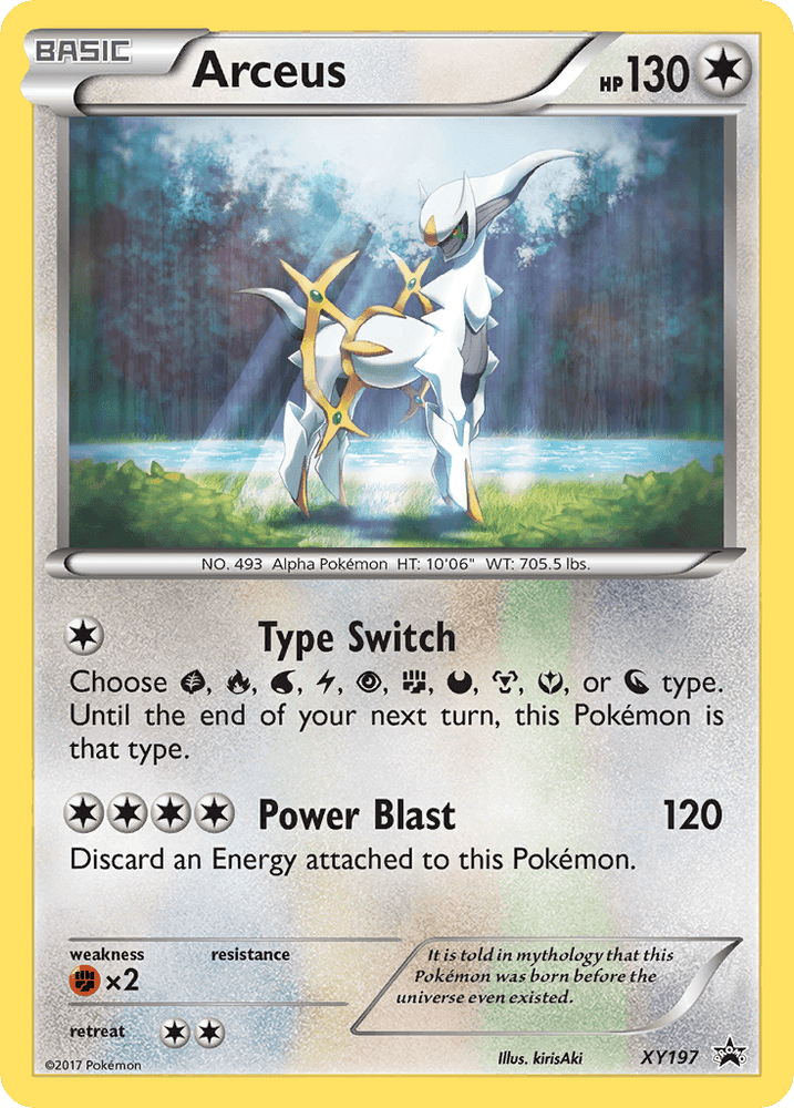 Arceus (XY197) [XY: Black Star Promos] (Online Only)