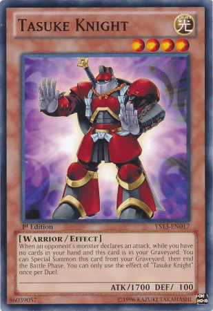 Tasuke Knight [YS13-EN017] Common (ONLINE ORDER ONLY)