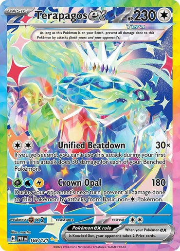 Terapagos ex (169/131) [Scarlet & Violet: Prismatic Evolutions] (Online Only)