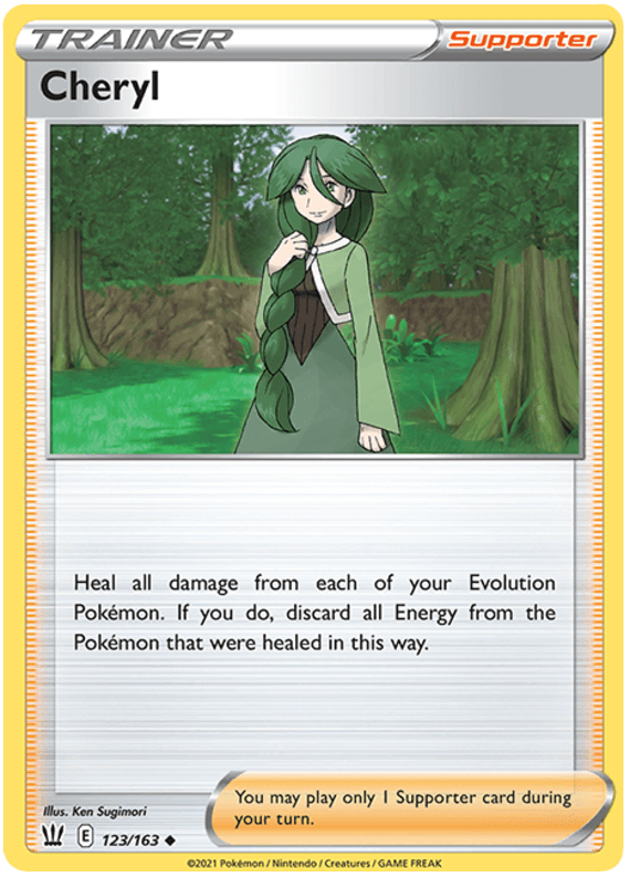 Cheryl (123/163) [Sword & Shield: Battle Styles] (Online Only)