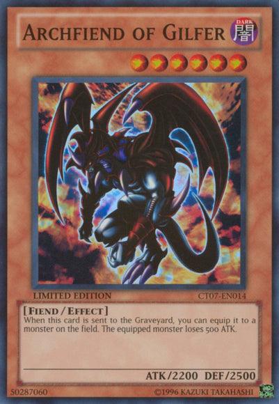 Archfiend of Gilfer [CT07-EN014] Super Rare (ONLINE ORDER ONLY)