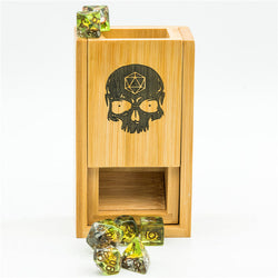 Bamboo Dice Tower Skull Dice Logo (Online Only)