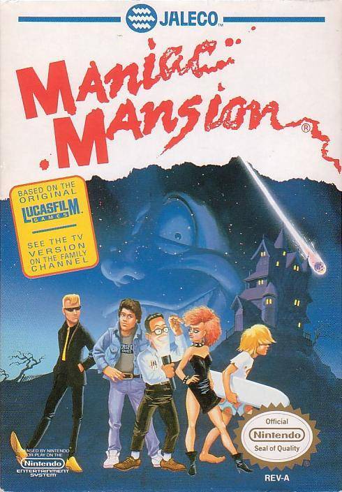 Maniac Mansion (Nintendo NES) (Online Order Only)