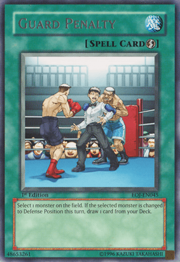 Guard Penalty [EOJ-EN045] Rare (ONLINE ORDER ONLY)