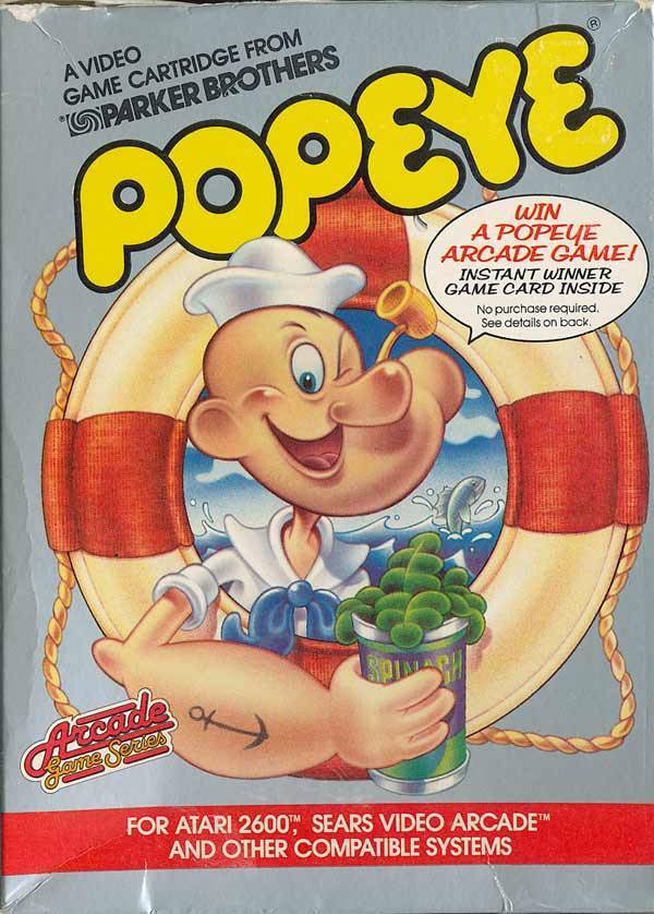 Popeye (Atari 2600) (Online Order Only)