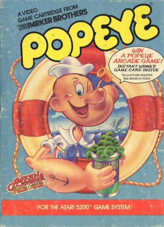 Popeye (Atari 5200) (Online Order Only)
