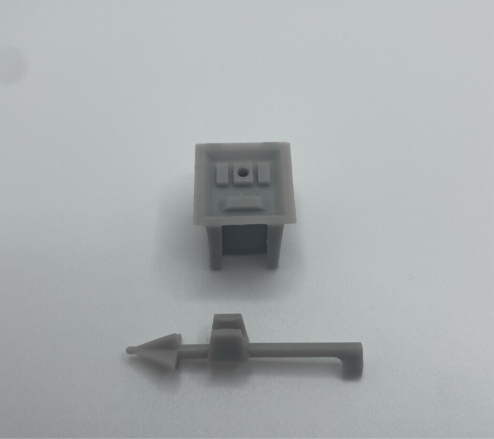 Vintage Harpoon Block Set Kenner Star Wars Snowspeeder Repro Replacement Part (ONLINE ORDER ONLY)