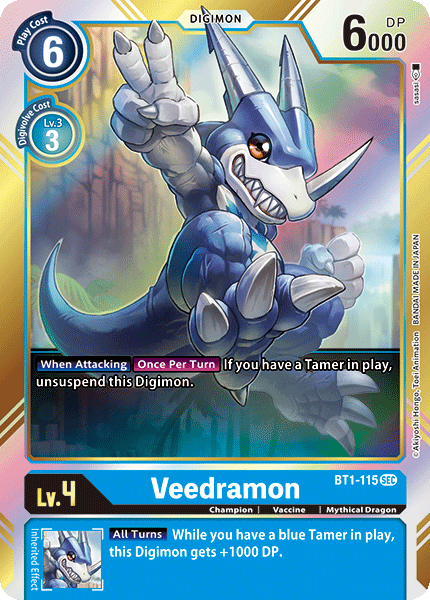 Veedramon [BT1-115] [Release Special Booster Ver.1.0] (ONLINE ORDER ONLY)