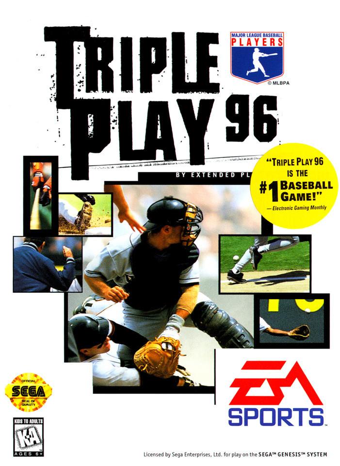 Triple Play 96 (Sega Genesis) (ONLINE ORDER ONLY)