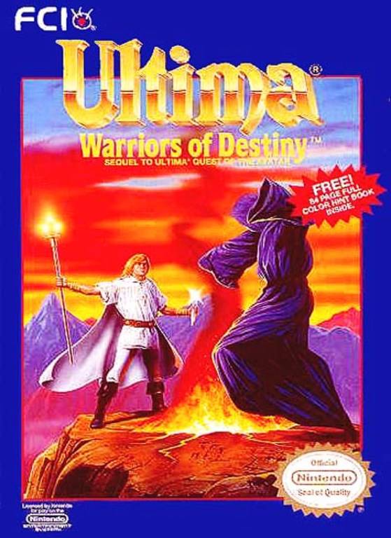 Ultima Warriors of Destiny (Nintendo NES) (Online Only)