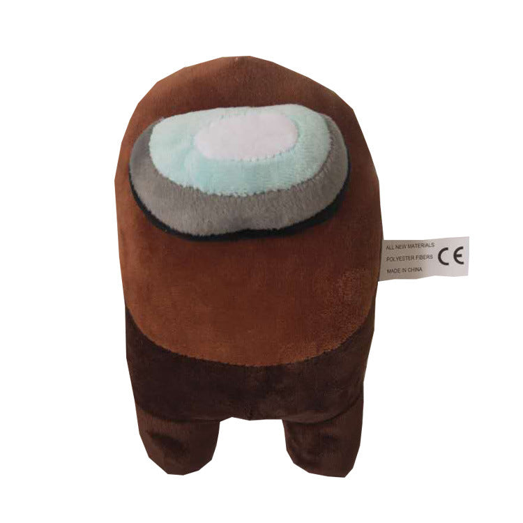 Among Us Cute Plush Stuffed Collectible toys (Brown) kawaii Video Game Characters (ONLINE ORDER ONLY)