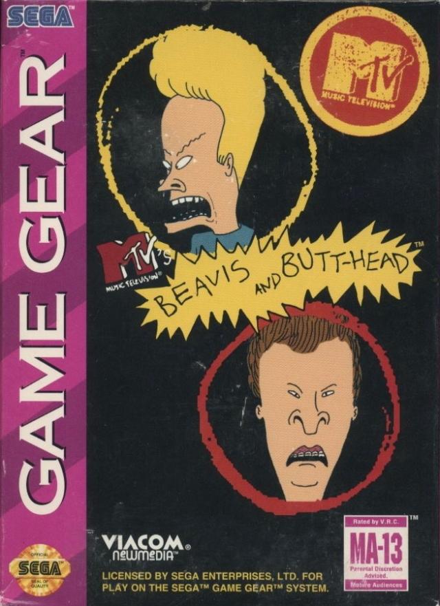 Beavis and Butthead (Sega Game Gear) (ONLINE ORDER ONLY)