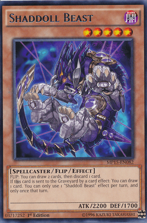 Shaddoll Beast [MP15-EN082] Rare (ONLINE ORDER ONLY)