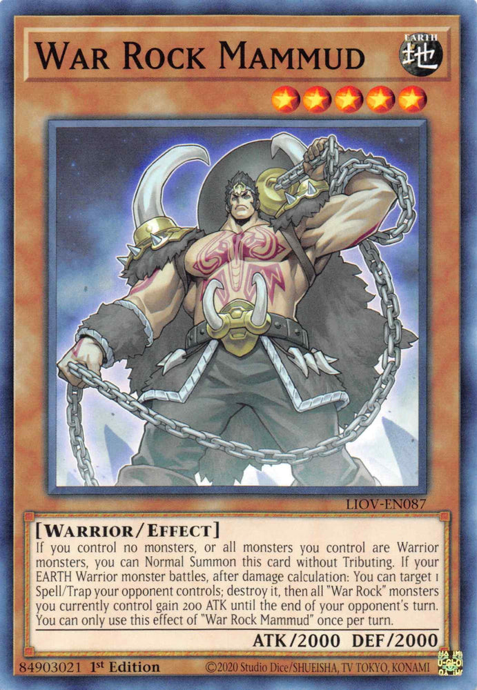 War Rock Mammud [LIOV-EN087] Common (ONLINE ORDER ONLY)