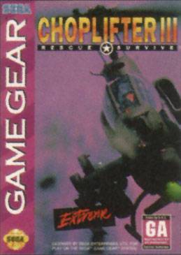 Choplifter III (Sega Game Gear) (ONLINE ORDER ONLY)