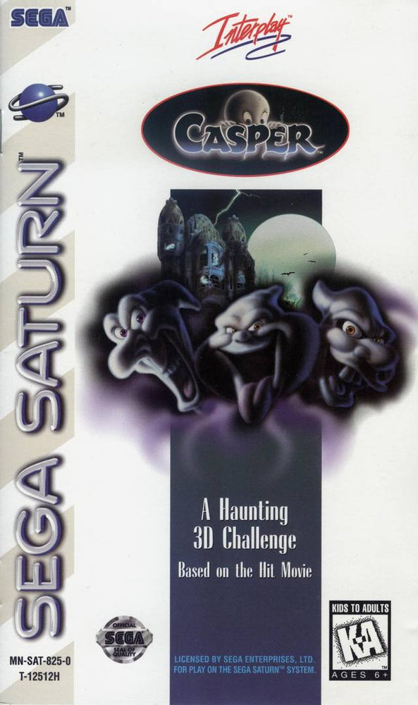 Casper (Sega Saturn) (ONLINE ORDER ONLY)