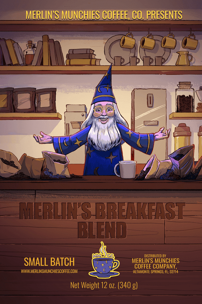 Merlin's Breakfast Blend 12oz (ONLINE ORDER ONLY)